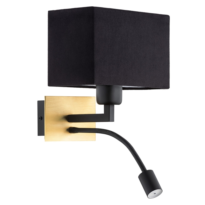 Argon 1041 - LED Fali lámpa BILL 1xE27/15W/230V + LED/4,5W