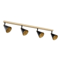Argon 1805 - Spotlámpa LUCINDA 4xE14/7W/230V fekete/arany