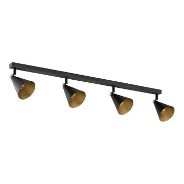 Argon 1817 - Spotlámpa LUCINDA 4xE14/7W/230V fekete