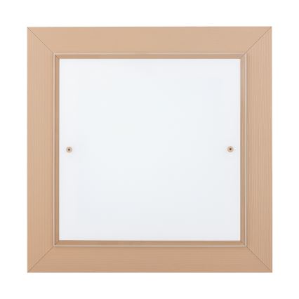 Argon 1866 - Mennyezeti lámpa TABOR 4xE27/15W/230V 42x42 cm bézs