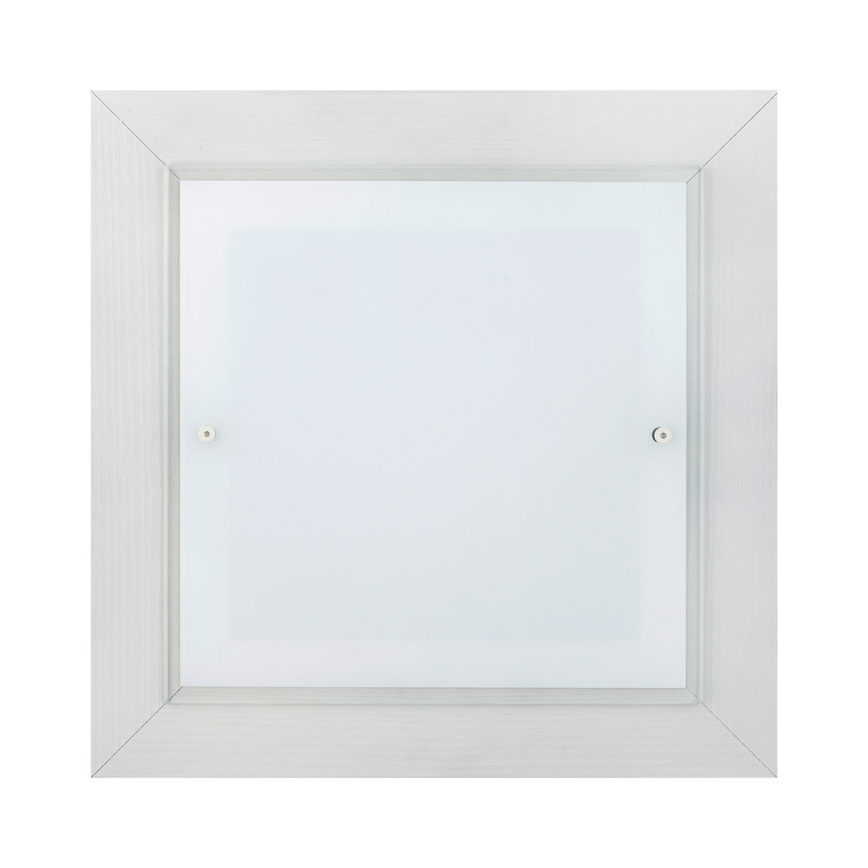 Argon 1870 - TABOR mennyezeti lámpatest 4xE27/15W/230V 52x52 cm fehér