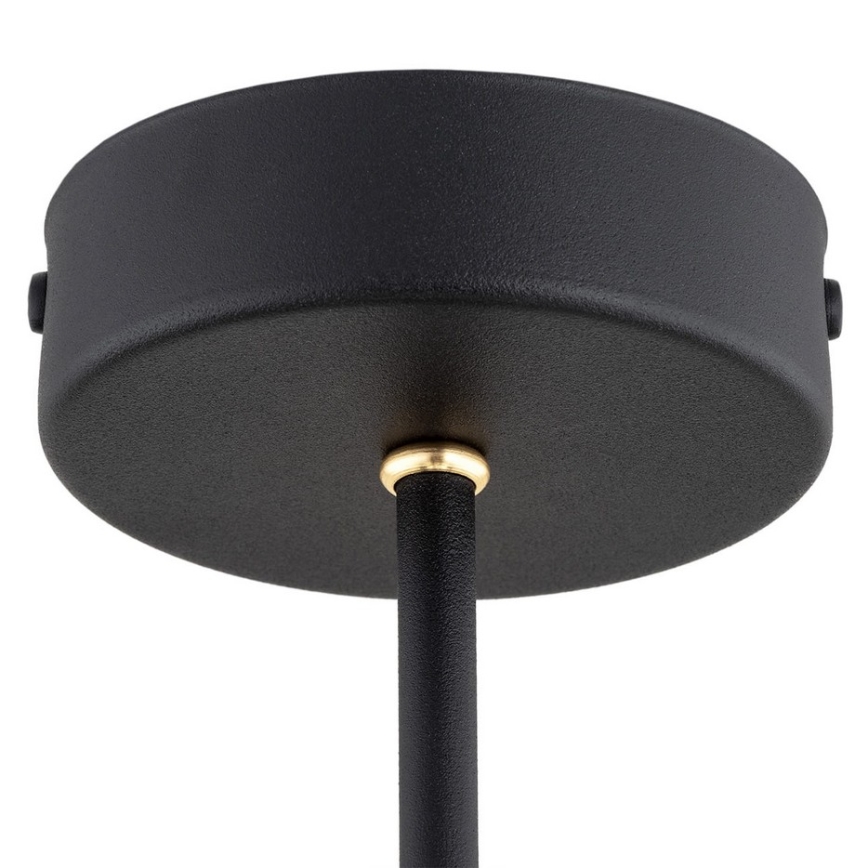 Argon 2119 - Csillár rúdon AMALFI 5xE27/15W/230V fekete/fehér