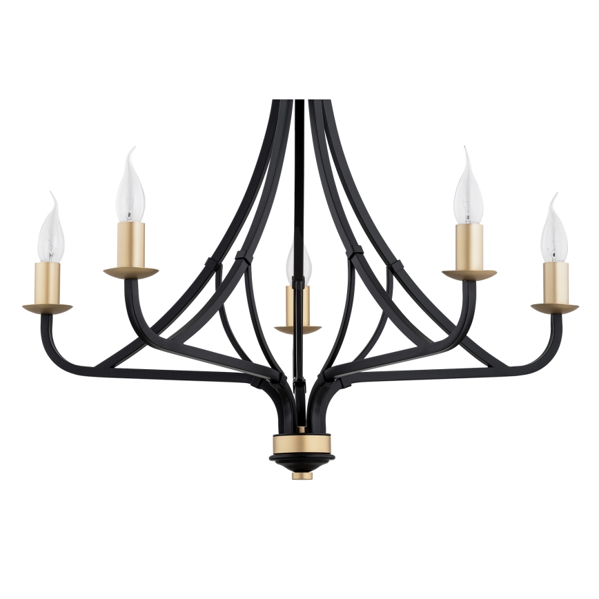 Argon 2171 - Csillár láncon LORENZO 5xE14/7W/230V