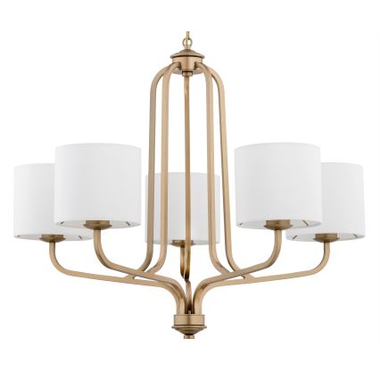 Argon 2172 - Csillár láncon MARANELLO 5xE27/15W/230V