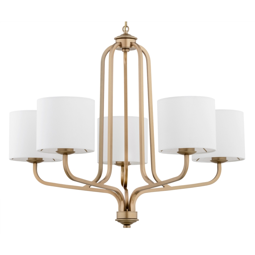 Argon 2172 - Csillár láncon MARANELLO 5xE27/15W/230V