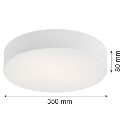 Argon 3567 - DARLING LED mennyezeti lámpa LED/25W/230V átm. 35 cm fehér