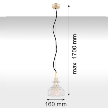 Argon 4198 - Csillár zsinóron CRUZ 1xE14/7W/230V
