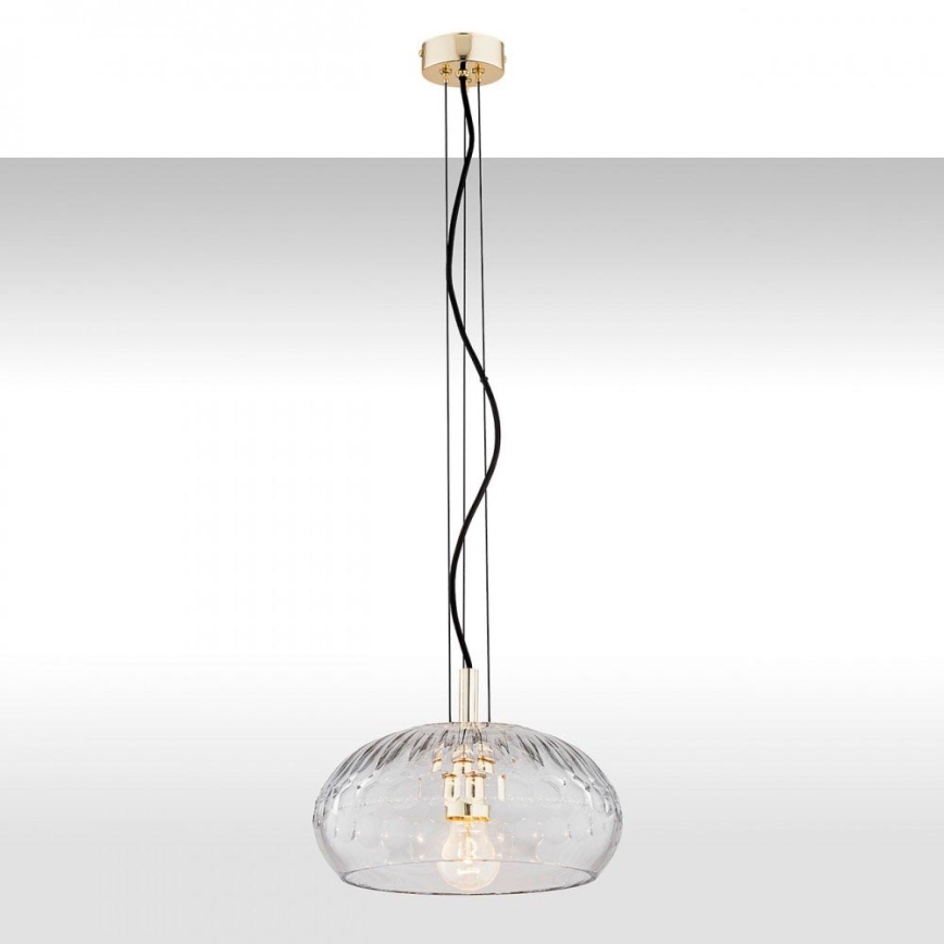 Argon 4206 - Kristály csillár zsinóron ALMERIA 1xE27/15W/230V