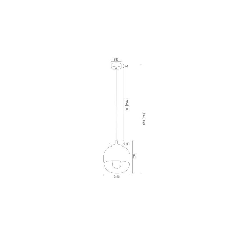 Argon 4676 - Csillár zsinóron BALTIMORE 1xE27/15W/230V fényes króm