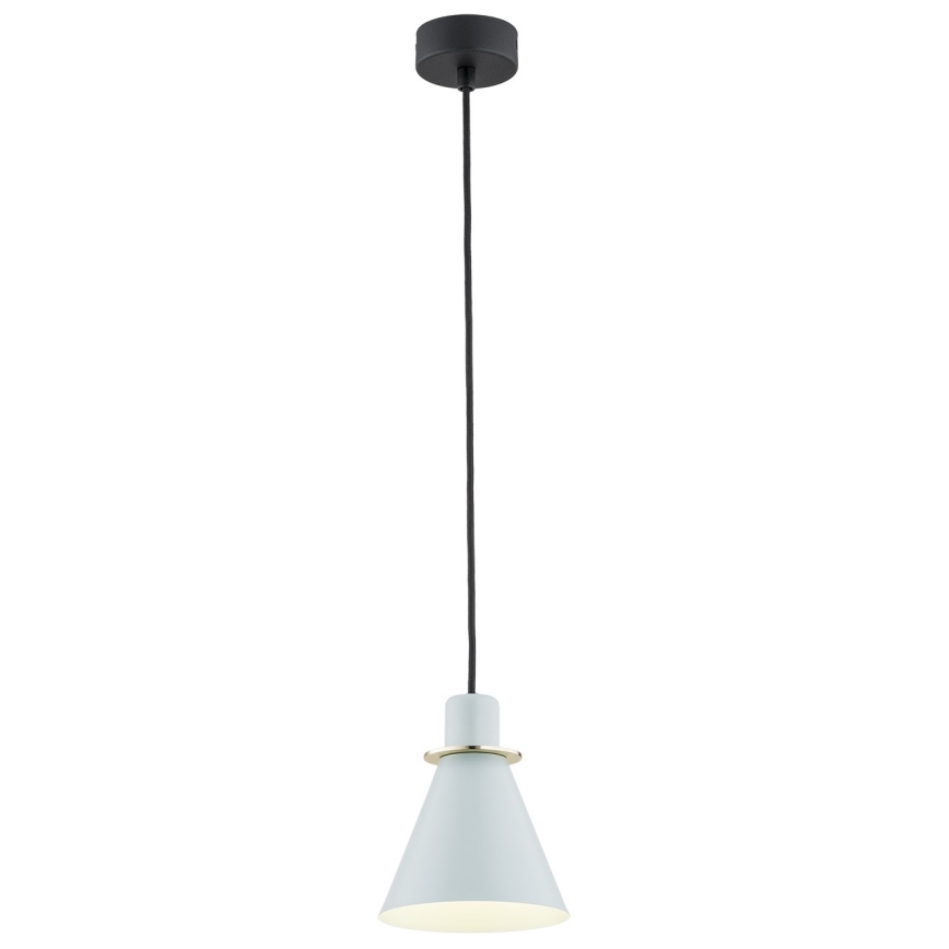 Argon 4682 - Csillár zsinóron BEVERLY 1xE27/15W/230V kék/arany