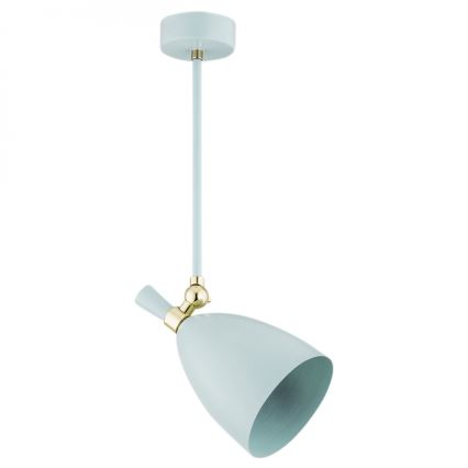Argon 4685 - Csillár rúdon CHARLOTTE 1xE27/15W/230V kék/arany