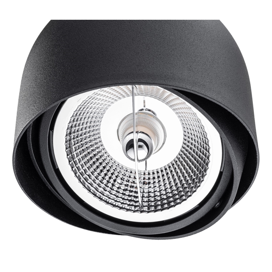 Argon 4711 BZ - GARLAND spotlámpa 1xGU10-AR111/12W/230V fekete