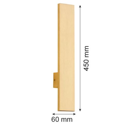 Argon 4724 - LED Fali lámpa FREEMONT LED/6W/230V 45 cm