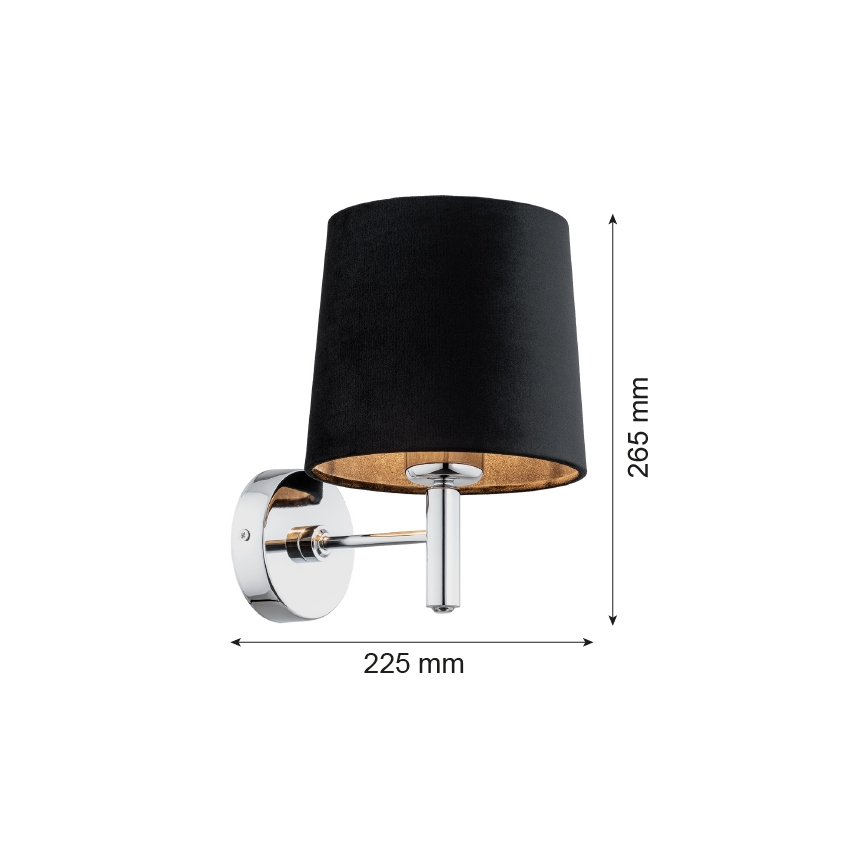 Argon 4726 - Fali lámpa BOLZANO 1xE27/15W/230V