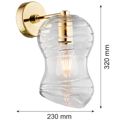 Argon 4741 - Fali lámpa DEPORTIVO 1xE27/15W/230V