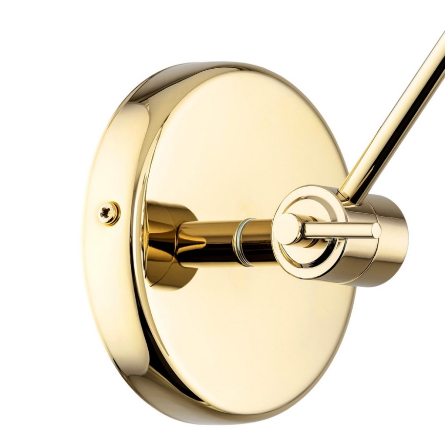 Argon 4898 - Fali lámpa ZAKYNTOS PLUS 1xE27/15W/230V fekete/arany