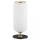 Argon 4994 - Asztali lámpa VALIANO 1xE27/15W/230V fekete/fehér/arany