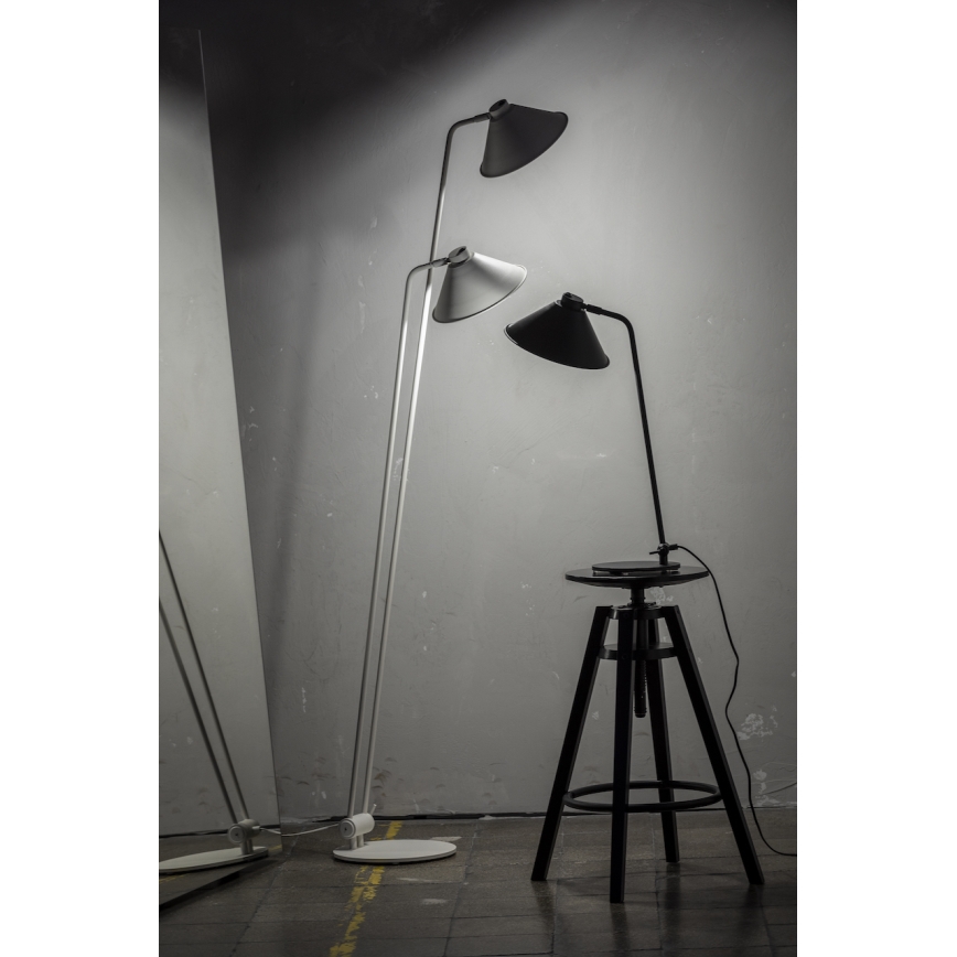 Argon 4998 - Asztali lámpa GABIAN 1xE27/15W/230V fekete