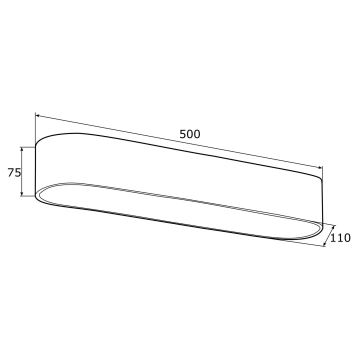 Argon 6002 - Mennyezeti lámpa TONI 3xE27/15W/230V fehér