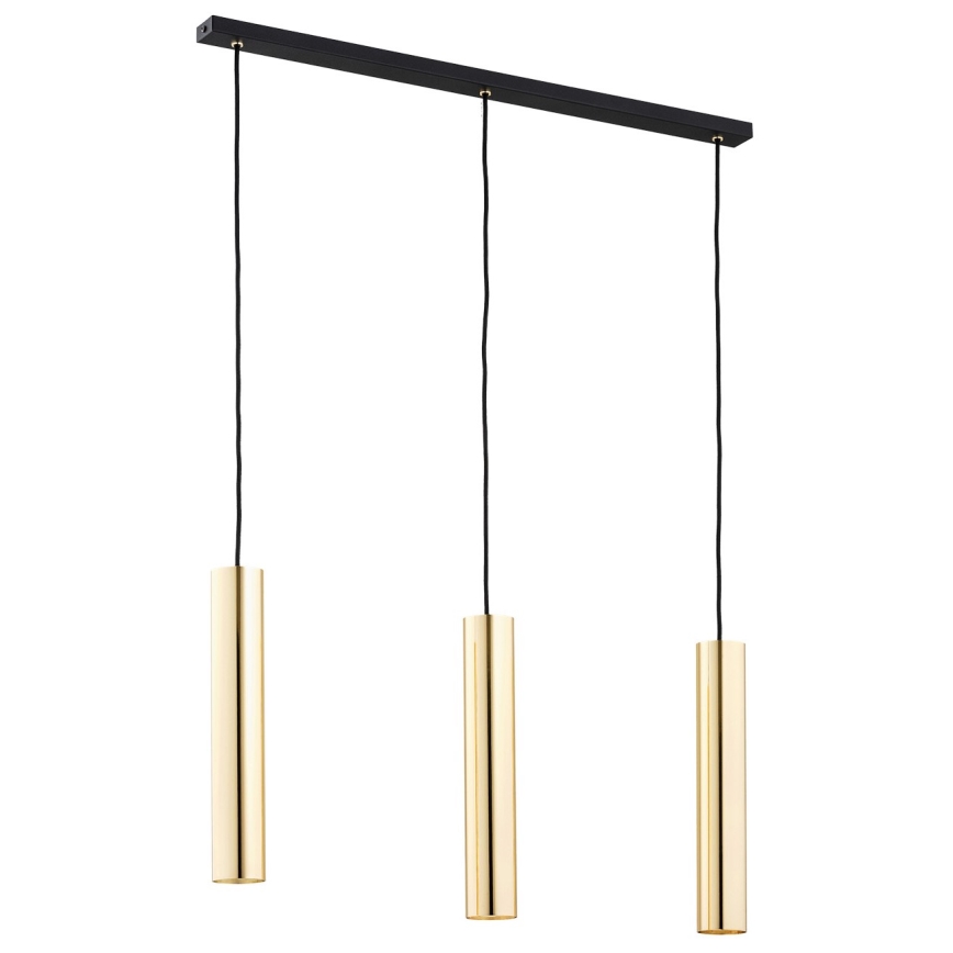 Argon 6113 - Csillár zsinóron GOMERA 3xGU10/5W/230V arany