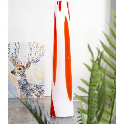 Argon 7042 - Állólámpa POLONIA 2xE27/15W/230V fehér/piros