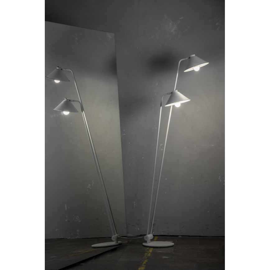 Argon 7075 - Állólámpa GABIAN 2xE27/15W/230V fekete