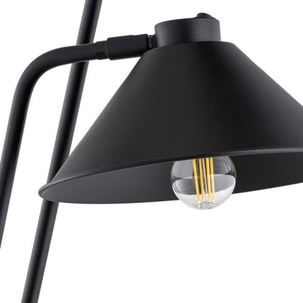 Argon 7075 - Állólámpa GABIAN 2xE27/15W/230V fekete