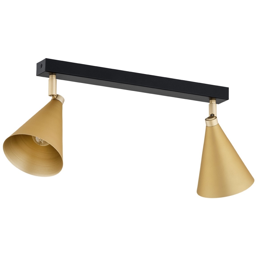 Argon 7149 - Spotlámpa LUCINDA 2xE14/7W/230V arany