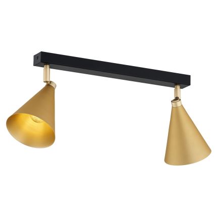 Argon 7149 - Spotlámpa LUCINDA 2xE14/7W/230V arany