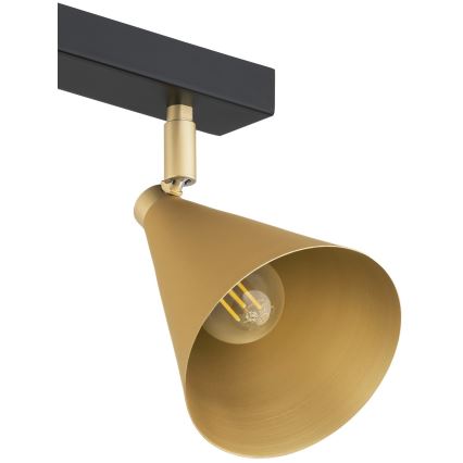 Argon 7149 - Spotlámpa LUCINDA 2xE14/7W/230V arany