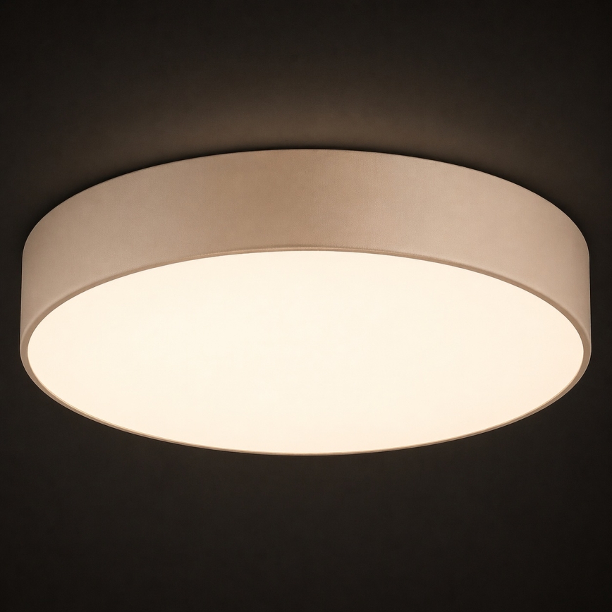 Argon 7296 - Mennyezeti lámpa DARLINGOS 2xE27/15W/230V átm. 25 cm bézs