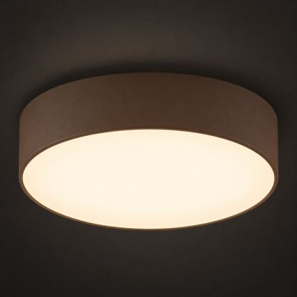 Argon 7297 - Mennyezeti lámpa DARLINGOS 2xE27/15W/230V átm. 35 cm barna