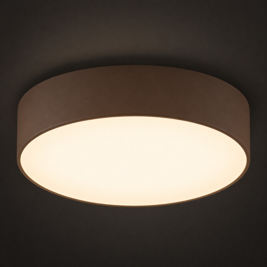 Argon 7297 - Mennyezeti lámpa DARLINGOS 2xE27/15W/230V átm. 35 cm barna