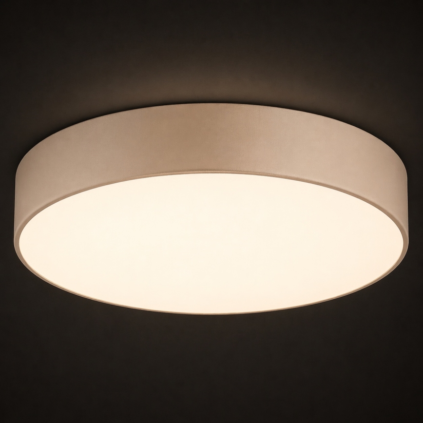 Argon 7298 - Mennyezeti lámpa DARLINGOS 2xE27/15W/230V átm. 35 cm bézs