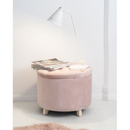 Argon 8002 - Asztali lámpa AVALONE 1xE27/15W/230V fekete