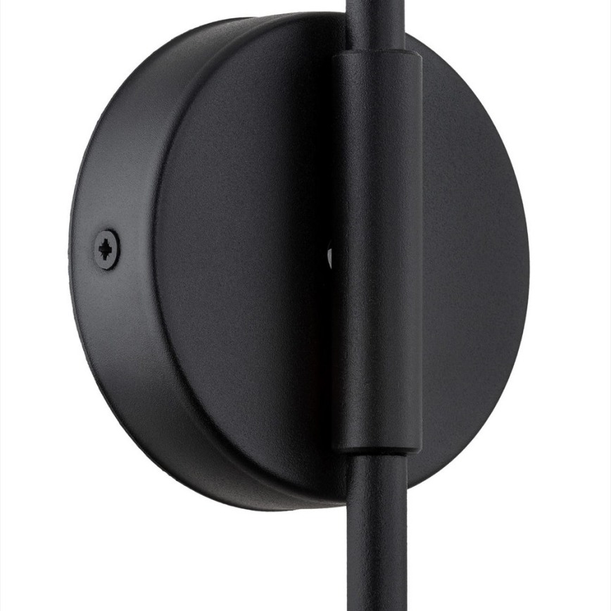 Argon 8009 - Fali lámpa AVALONE 1xE27/15W/230V 57 cm fekete/arany