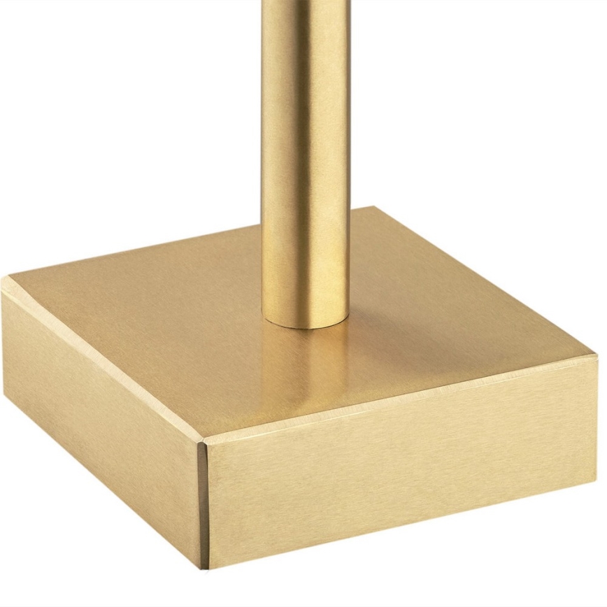 Argon 8030 - Asztali lámpa ABRUZZO 1xE14/7W/230V sárgaréz/fehér