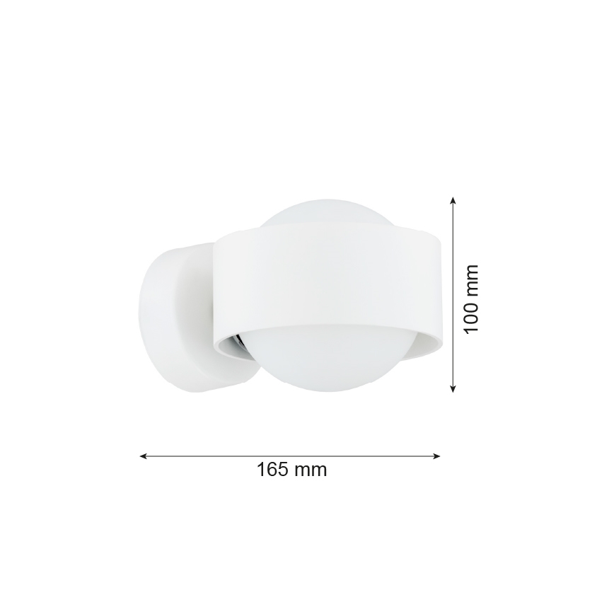 Argon 8057 - Fali lámpa MASSIMO PLUS 1xG9/6W/230V fehér