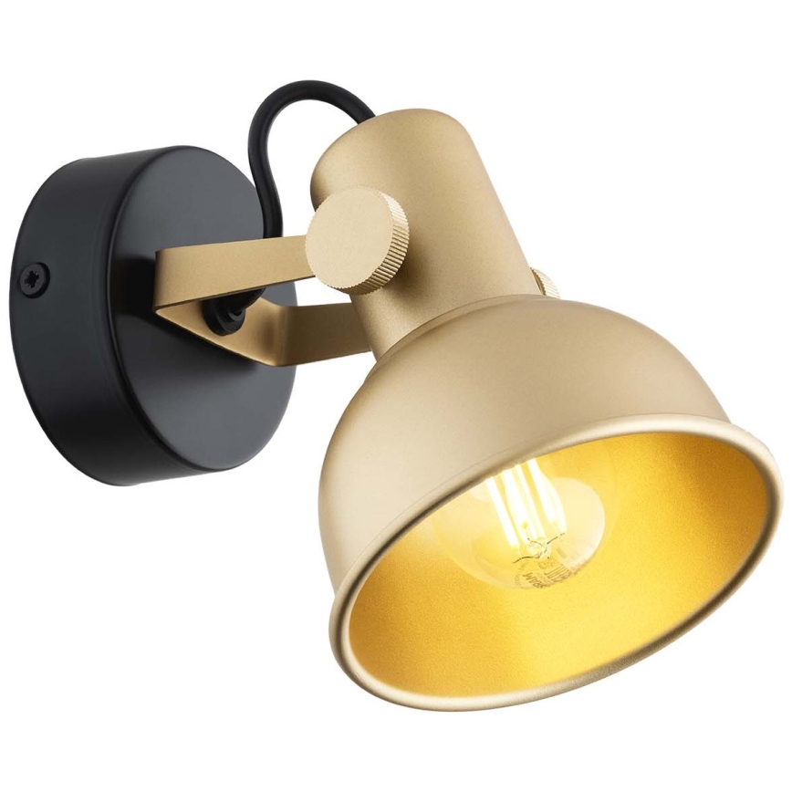 Argon 8248 - Spotlámpa LENORA 1xE14/7W/230V arany/fekete