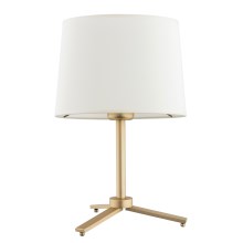 Argon 8318 - Asztali lámpa CAVALINO 1xE27/15W/230V 39 cm krémes/arany