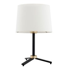 Argon 8319 - Asztali lámpa CAVALINO 1xE27/15W/230V 39 cm krémes/fekete