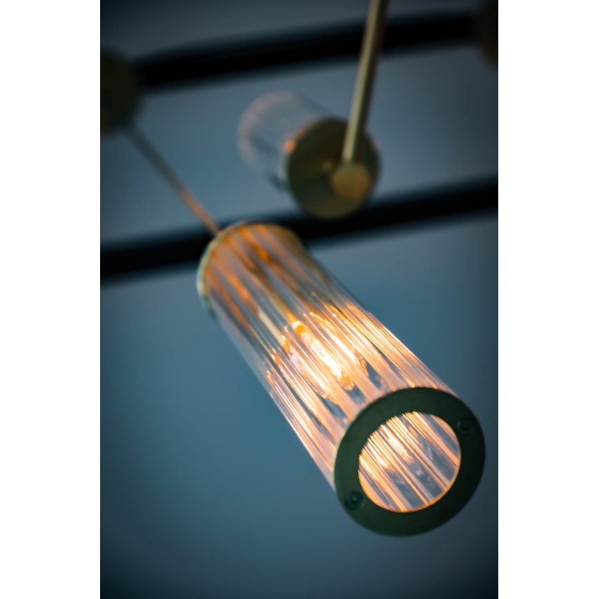 Argon 8489 - Csillár zsinóron HAMPTON 1xE14/7W/230V arany