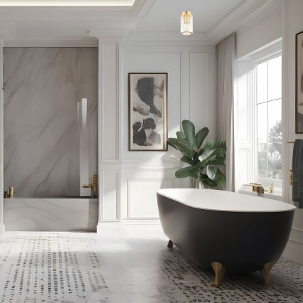 Argon 8501 - Mennyezeti lámpa HAMPTON 1xE14/7W/230V arany