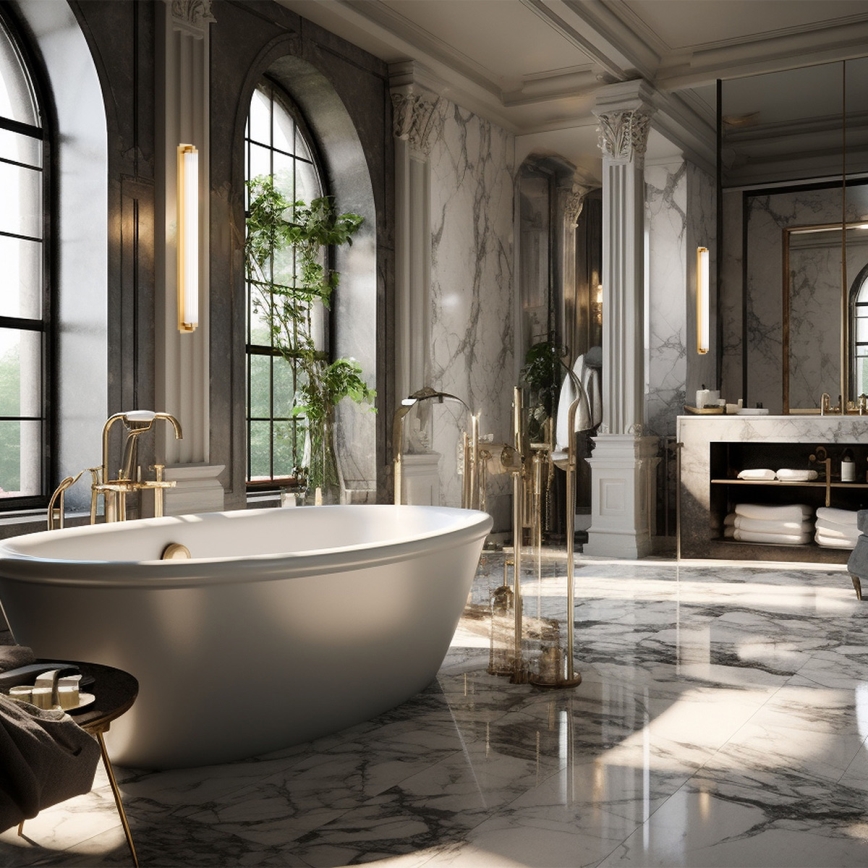 Argon 8622 - LED Fali lámpa HAMPTON LED/34W/230V 3000K réz