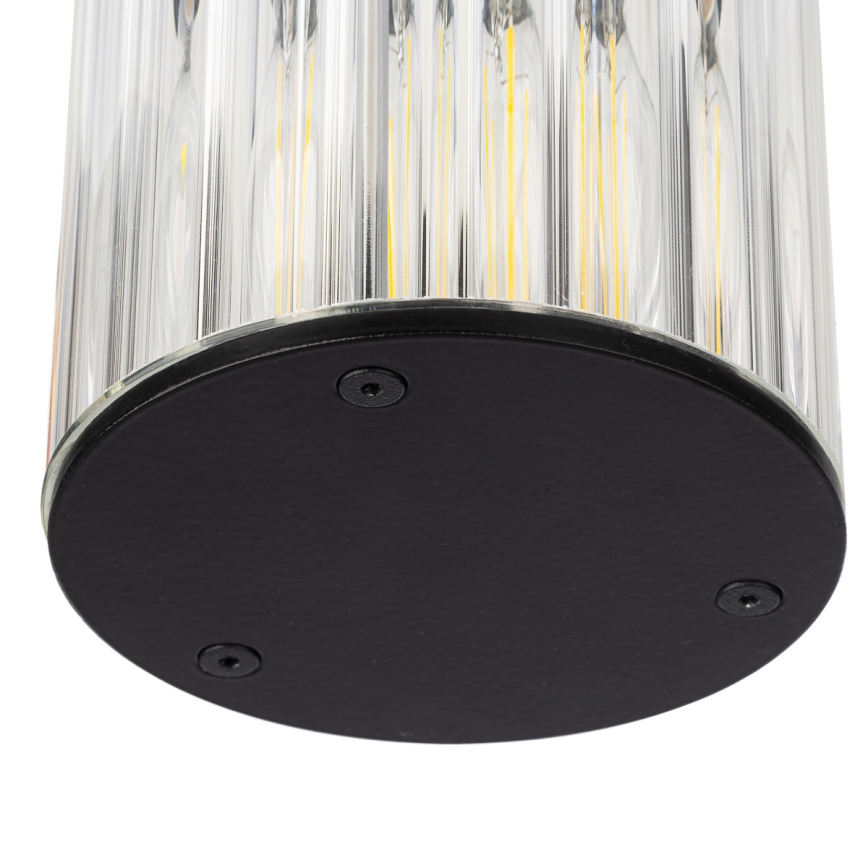 Argon 8773 - Kültéri mennyezeti lámpa NORFOLK 1xE27/15W/230V IP44 fekete