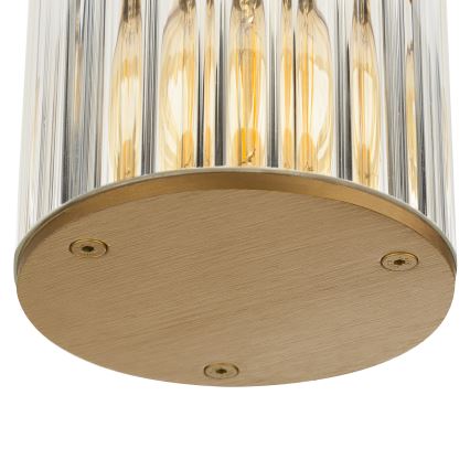 Argon 8774 - Kültéri mennyezeti lámpa NORFOLK 1xE27/15W/230V IP44 arany