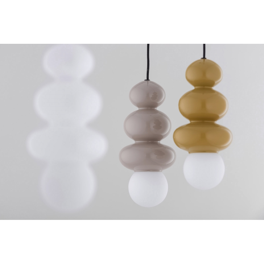 Argon 8786 - Fürdőszobai csillár zsinóron ORLANDO PLUS 1xG9/6W/230V IP44 szürke