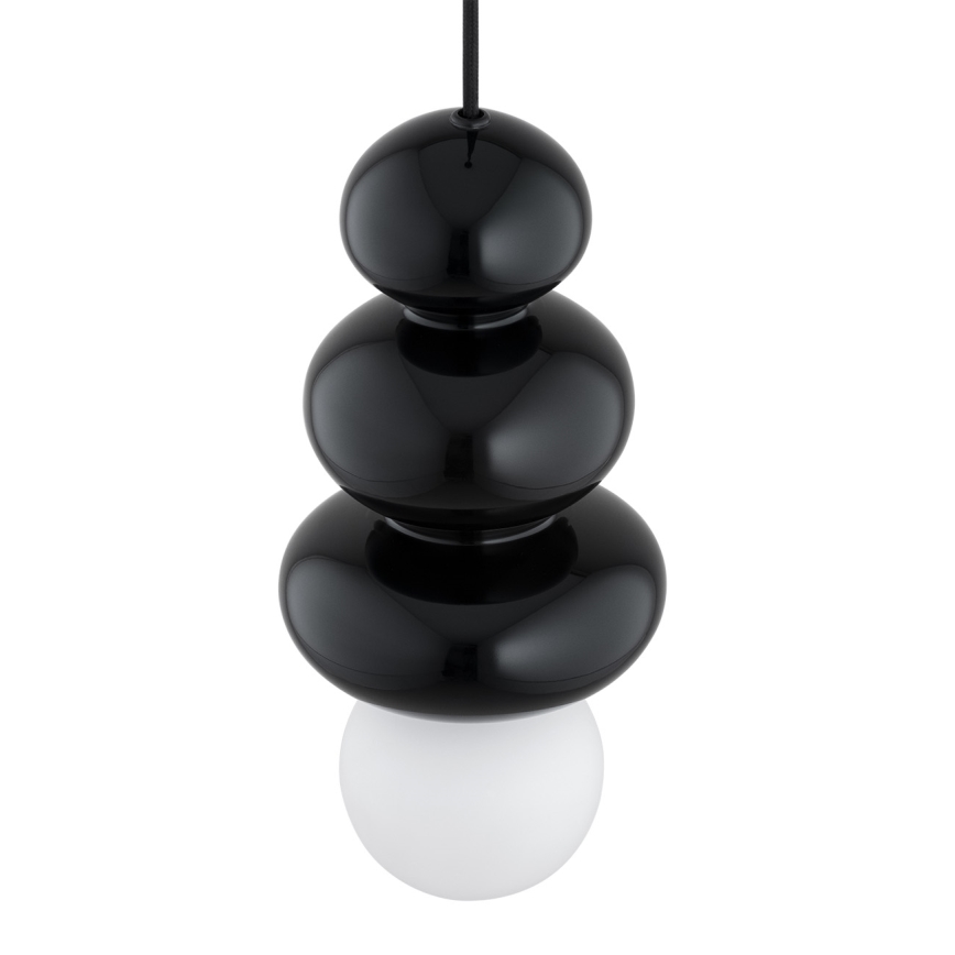 Argon 8788 - Fürdőszobai zsinóros függeszték ORLANDO PLUS 1xG9/6W/230V IP44 fekete