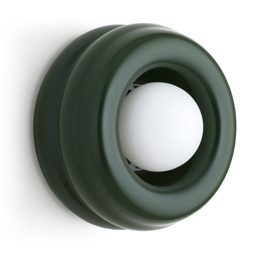 Argon 8810 - Fali lámpa TEVO 1xG9/4,5W/230V zöld