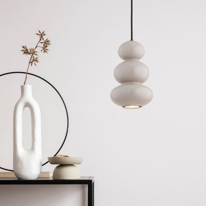 Argon 8825 - Csillár zsinóron ORLANDO 1xGU10/5W/230V szürke